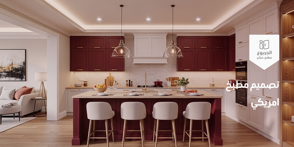 تصميم مطبخ امريكي