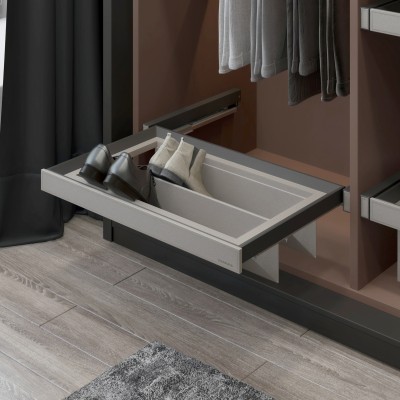 حامل أحذية Leather Touch - إكسسوارات مطابخ وخزائن