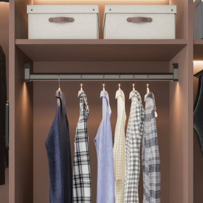 قضيب تعليق Leather Touch - إكسسوارات مطابخ وخزائن