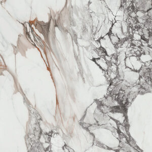 سطح بورسلان Maximus Rain Marble Hyper White - رخامي